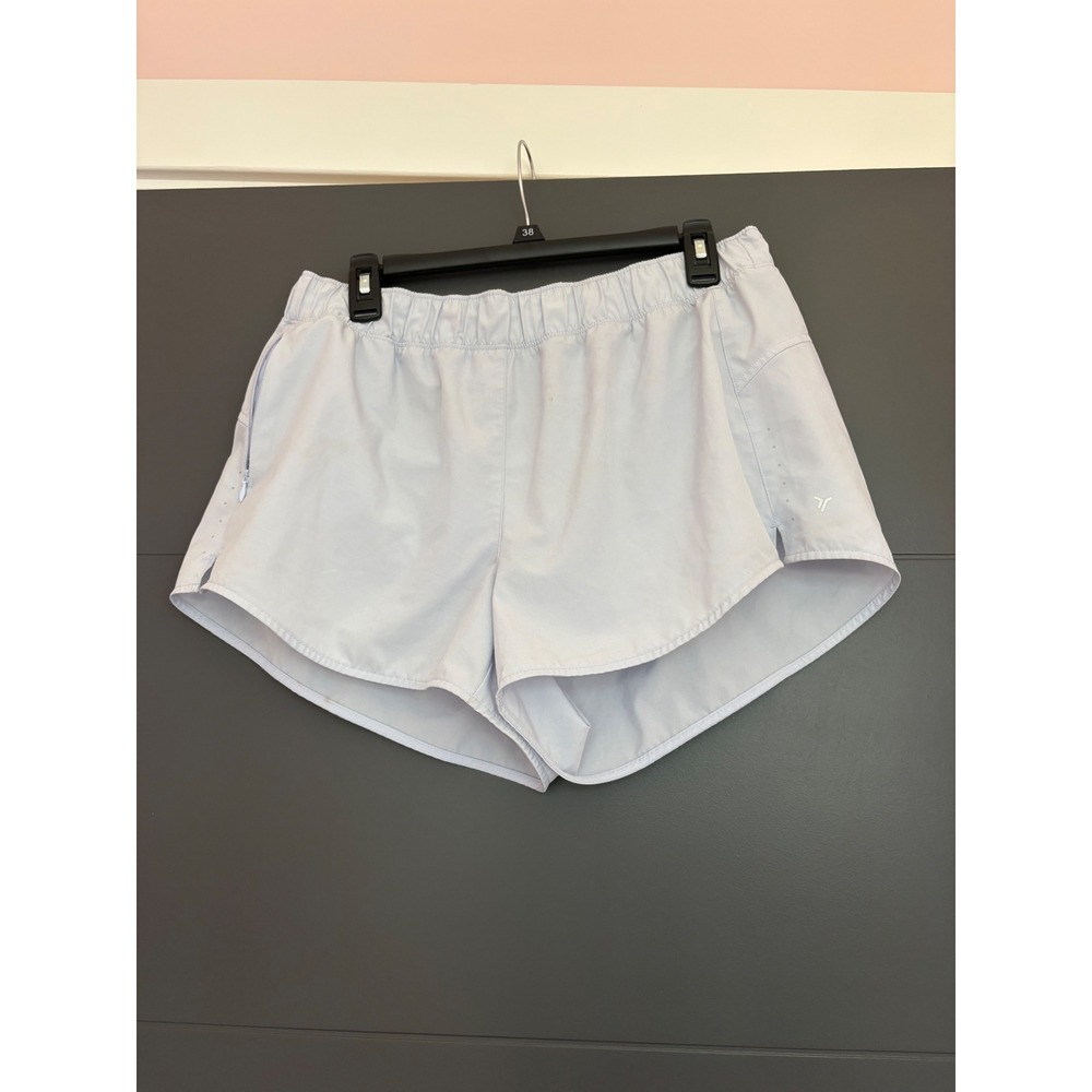 Old Navy Active Womens Blue Quick-Dry Running Shorts Built-in Liner Large